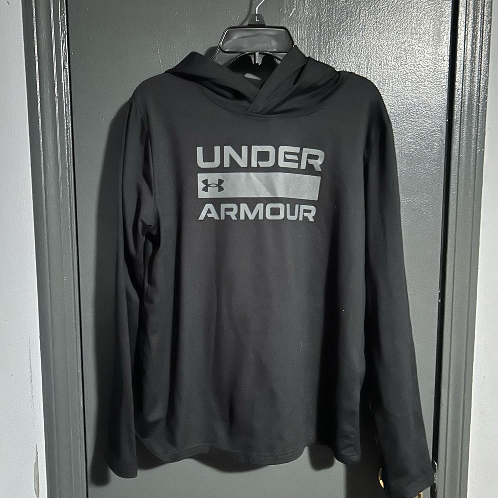Under Armour Men's Black Long Sleeve Hoodie